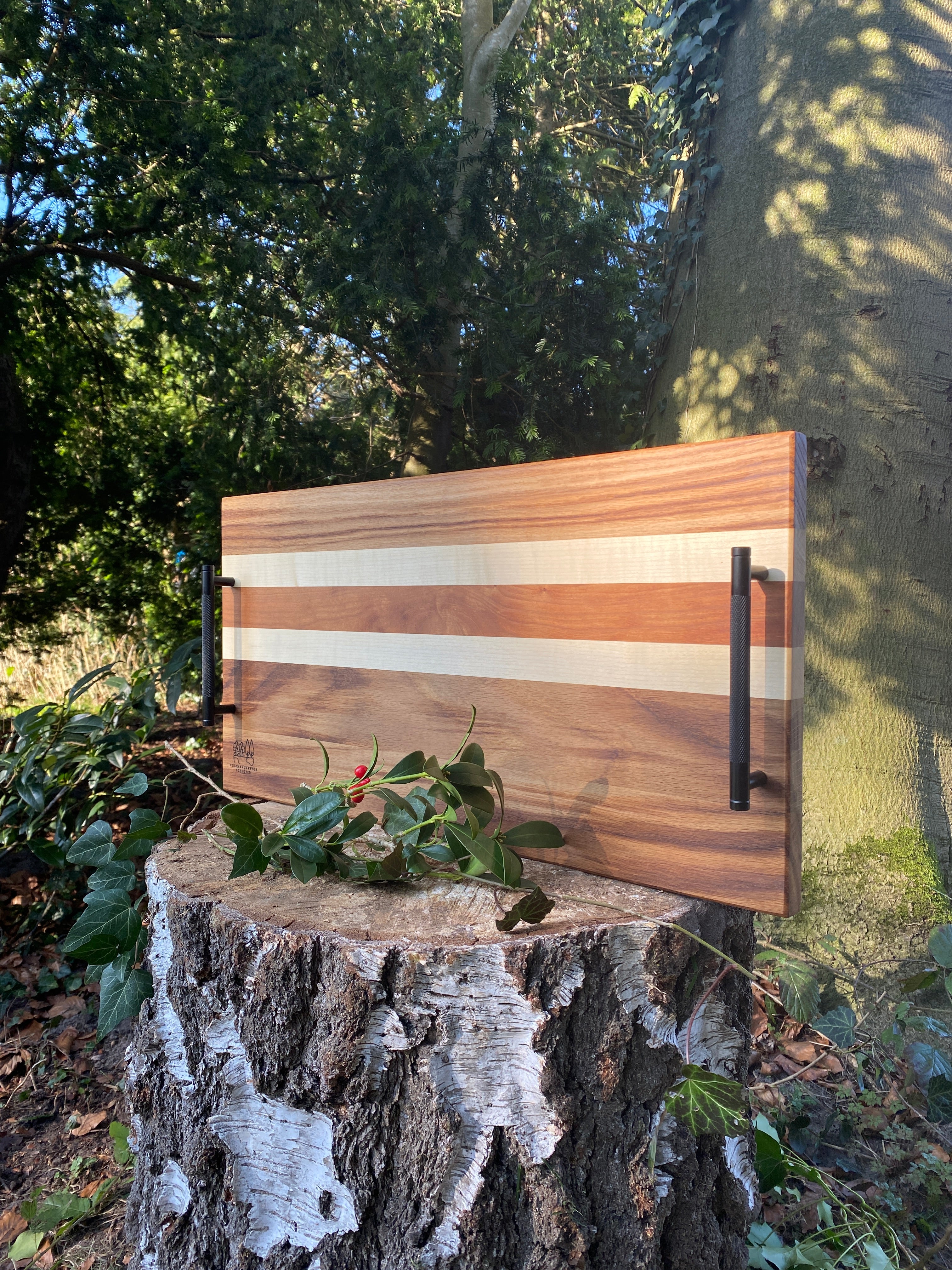 Voll Holz Servierbretter