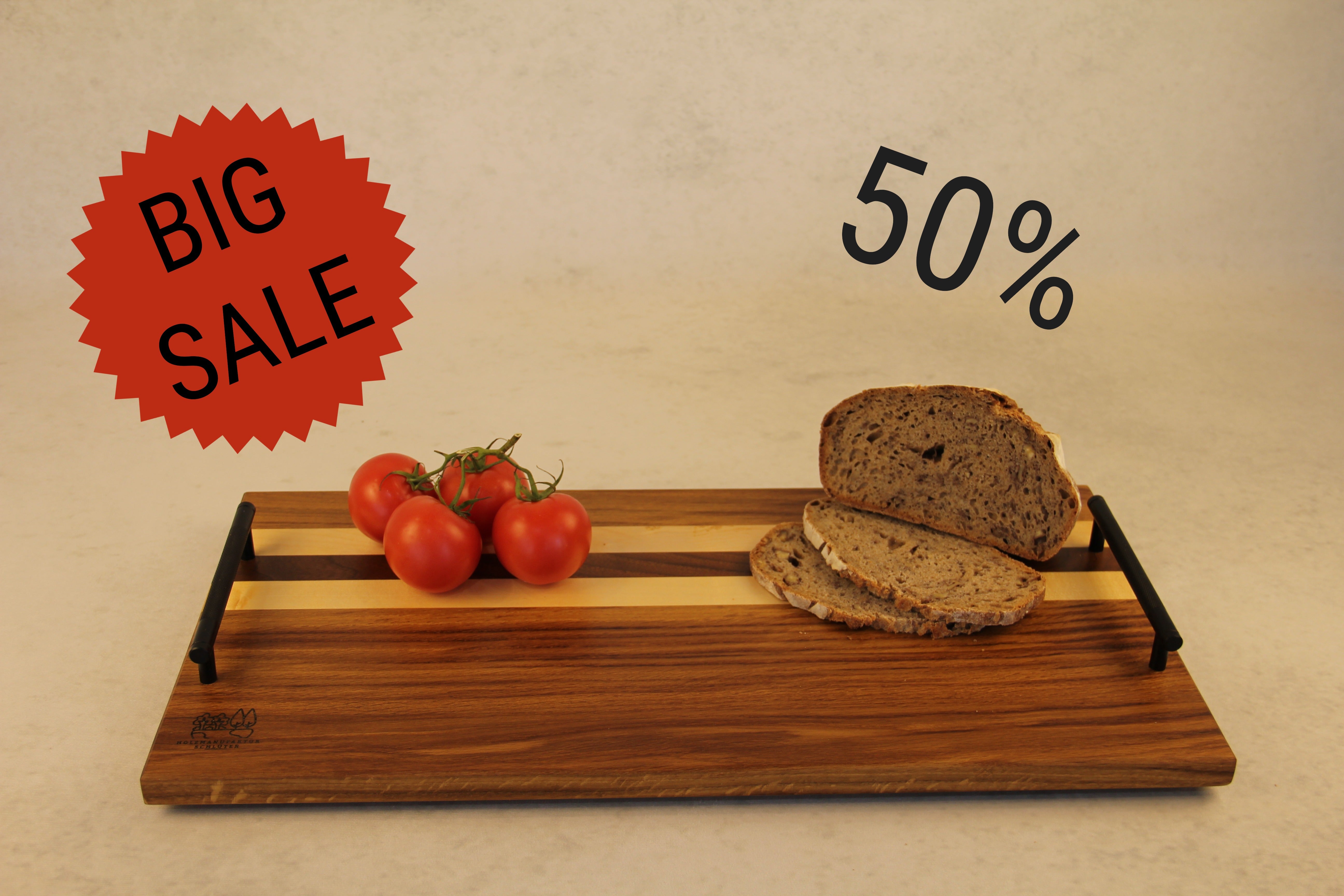 Voll Holz Servierbretter