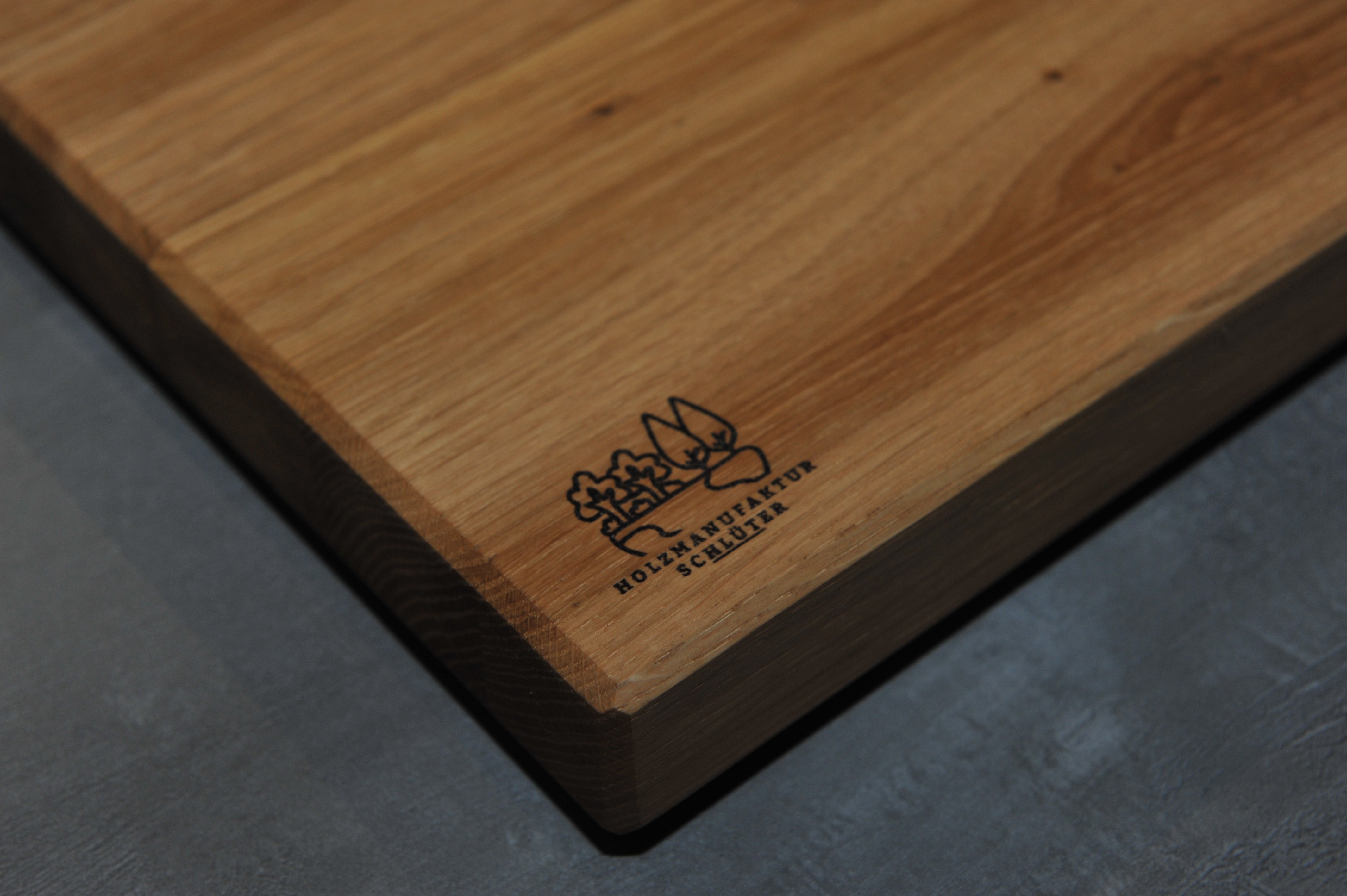 Eichen Längsholz Schneidebrett B-Ware