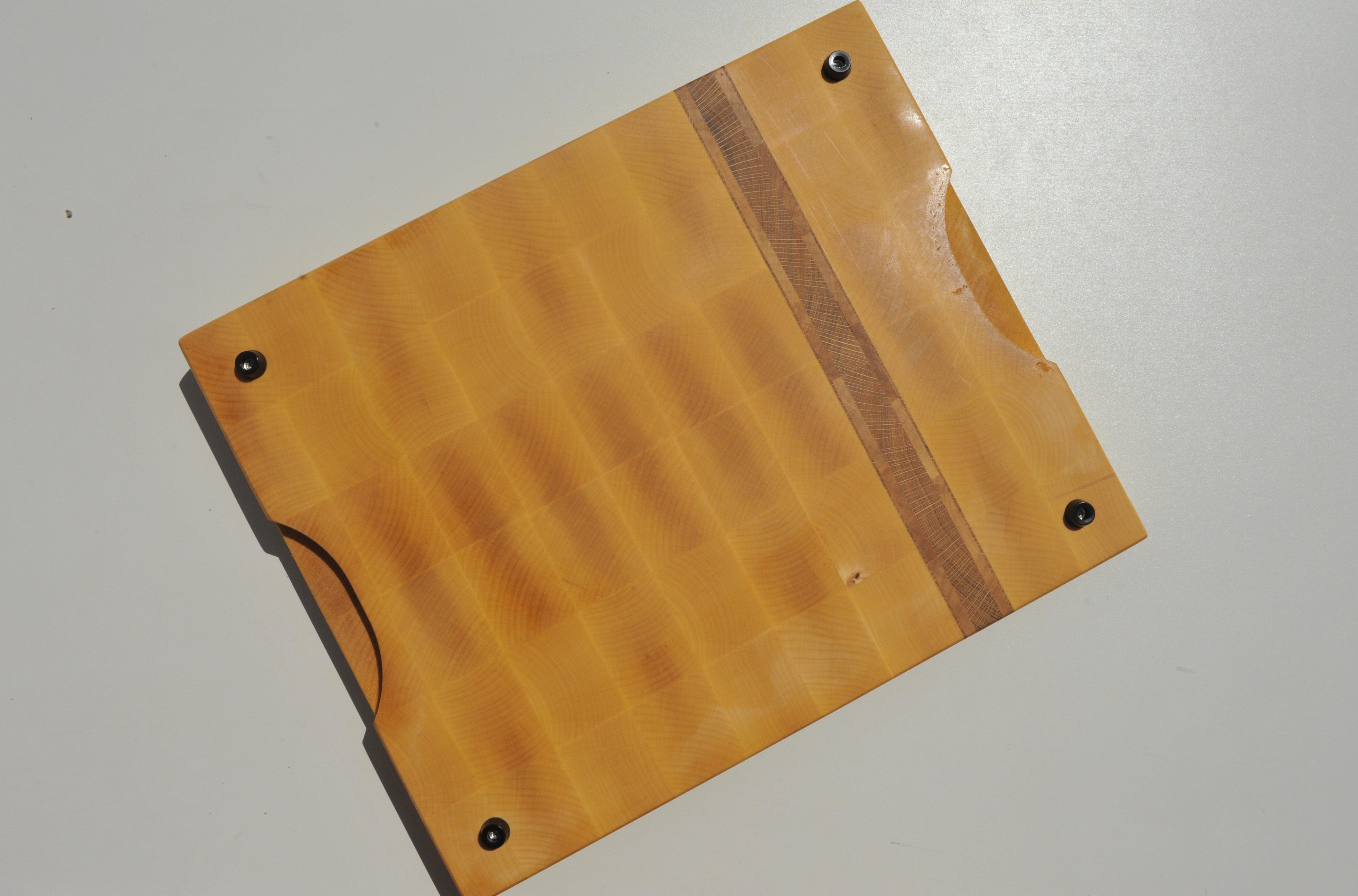 Ahorn + Eiche Stirnholz Schneidebrett