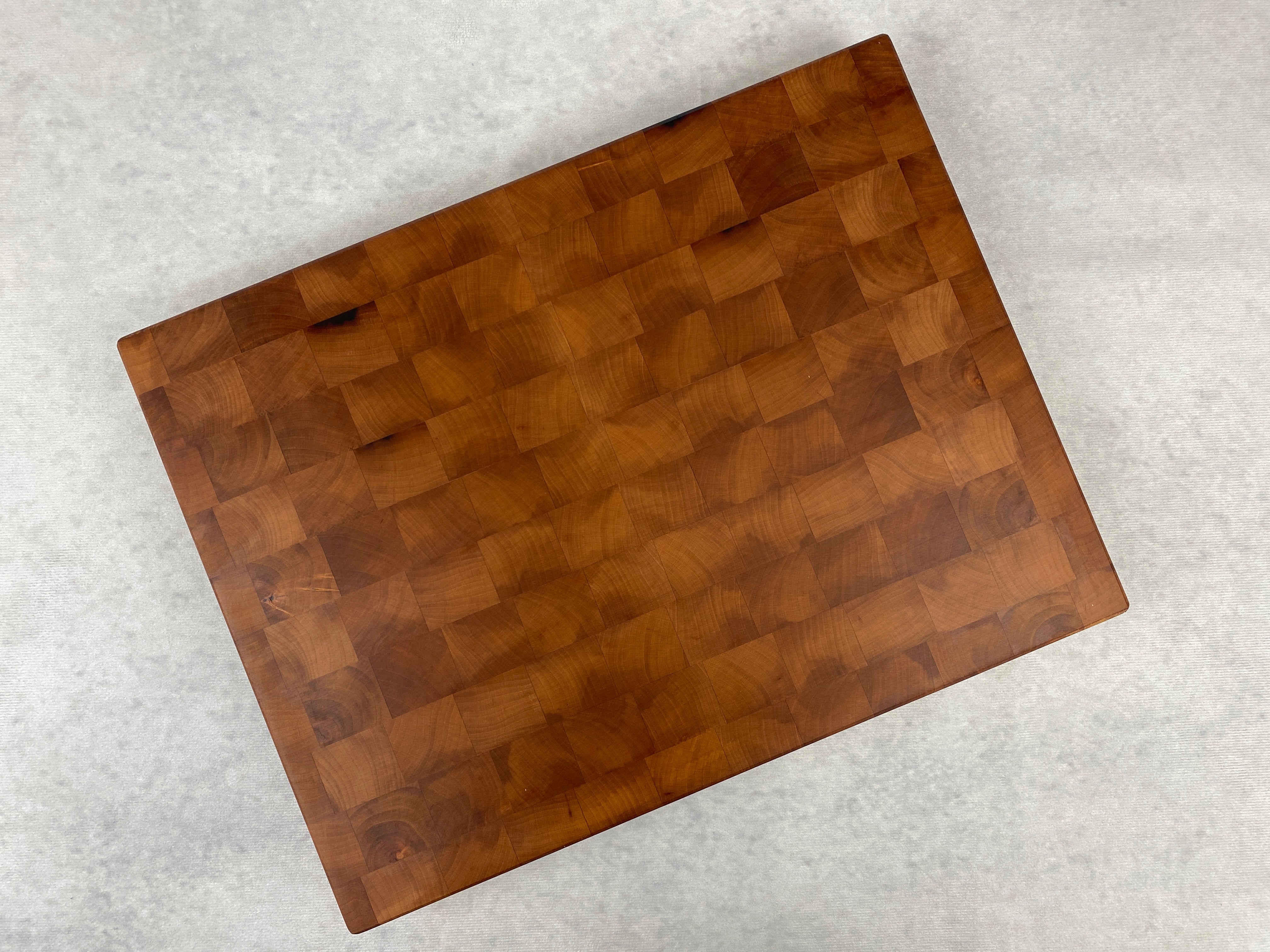 Elsbeeren Stirnholz Schneidebrett