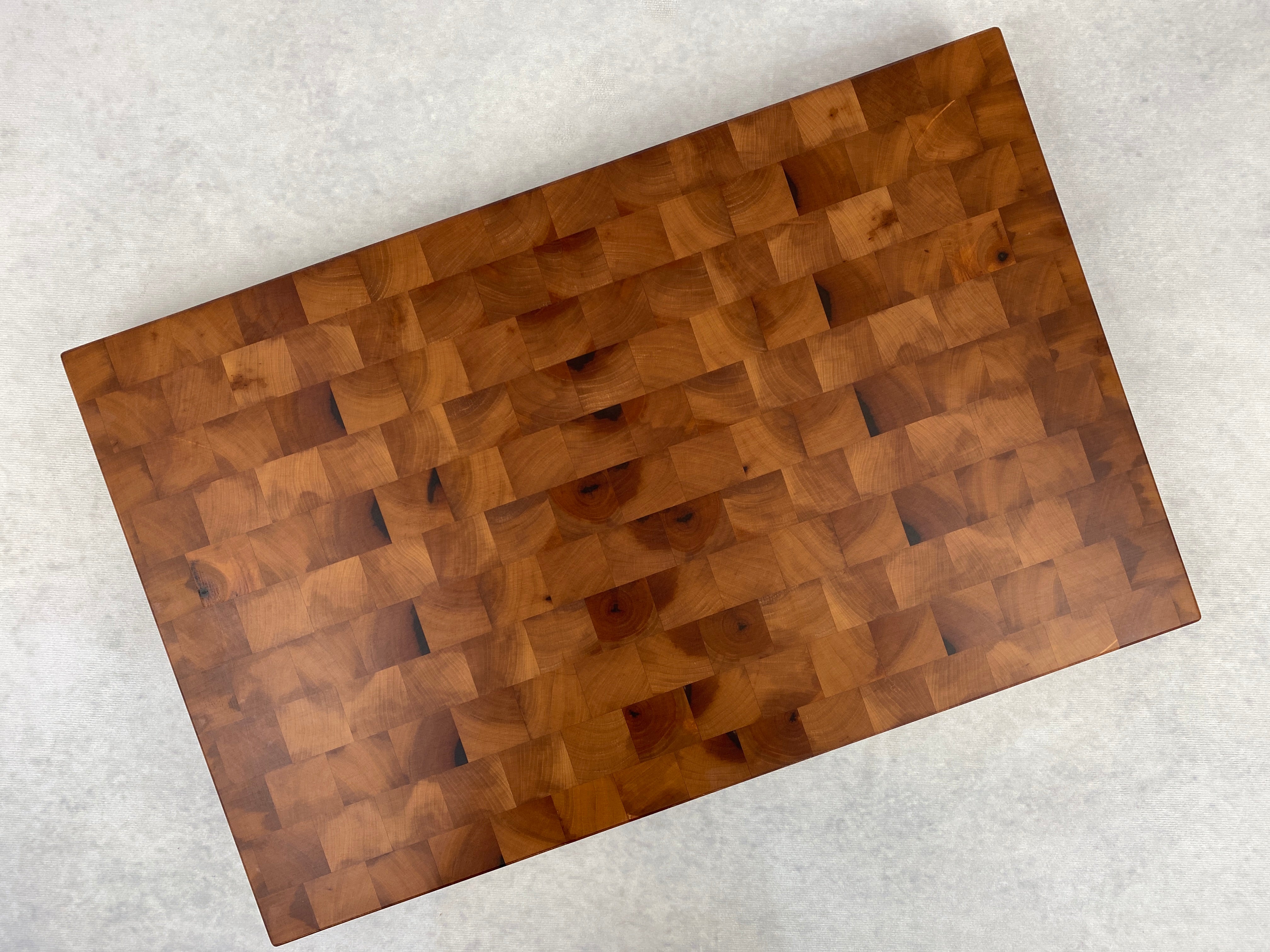 Elsbeeren Stirnholz Schneidebrett