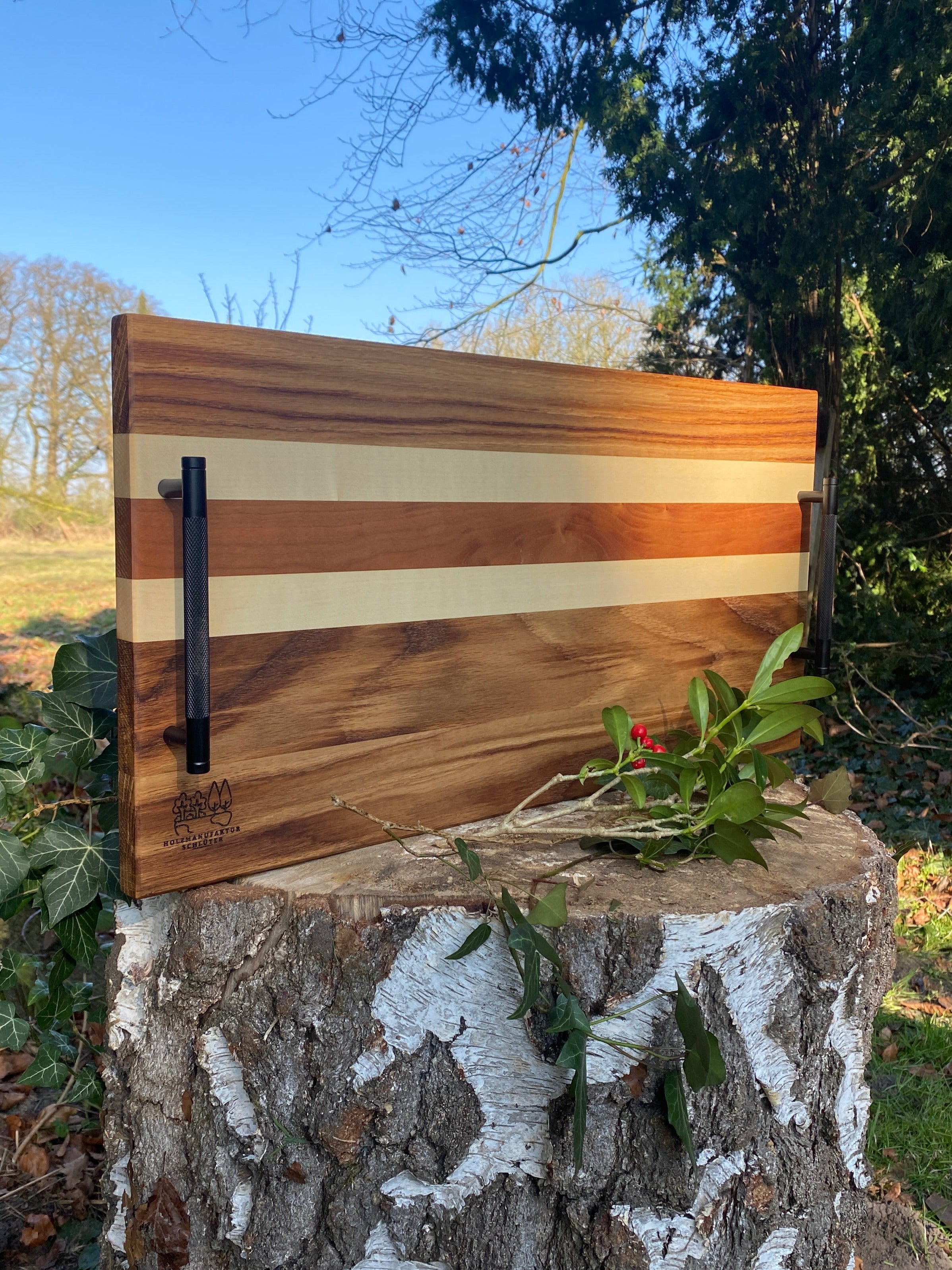 Voll Holz Servierbrett
