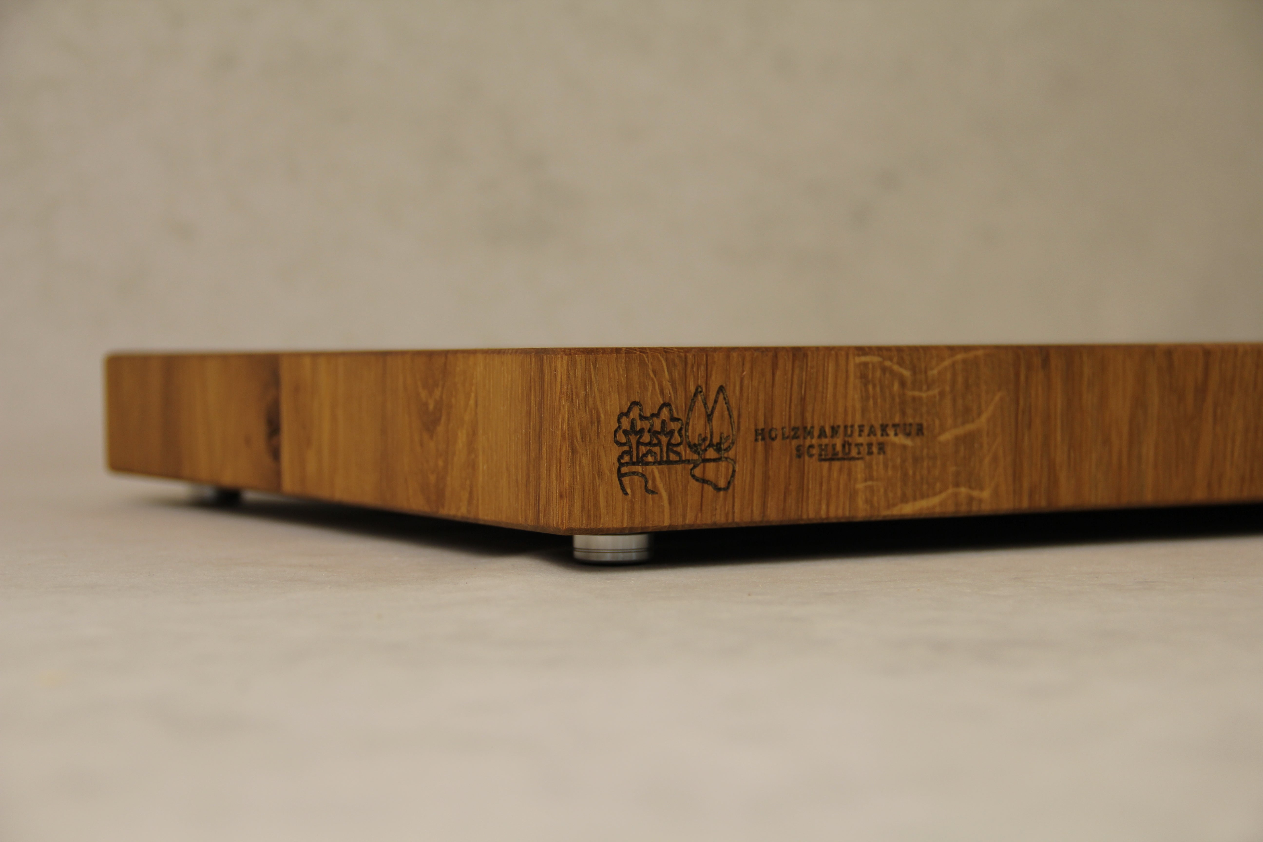 Eichen Stirnholz Schneidebrett