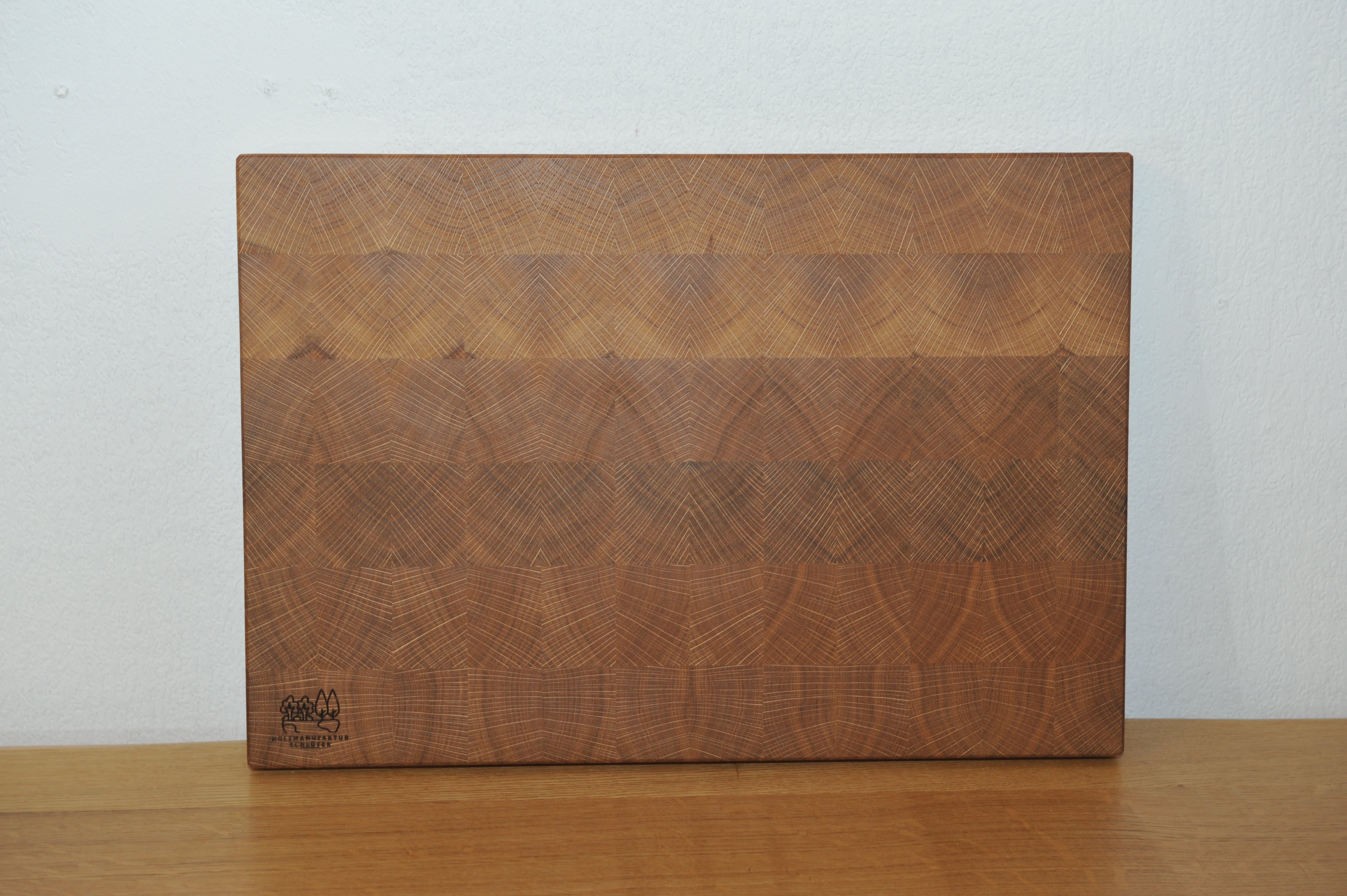 Eiche Stirnholz Schneidebrett XL