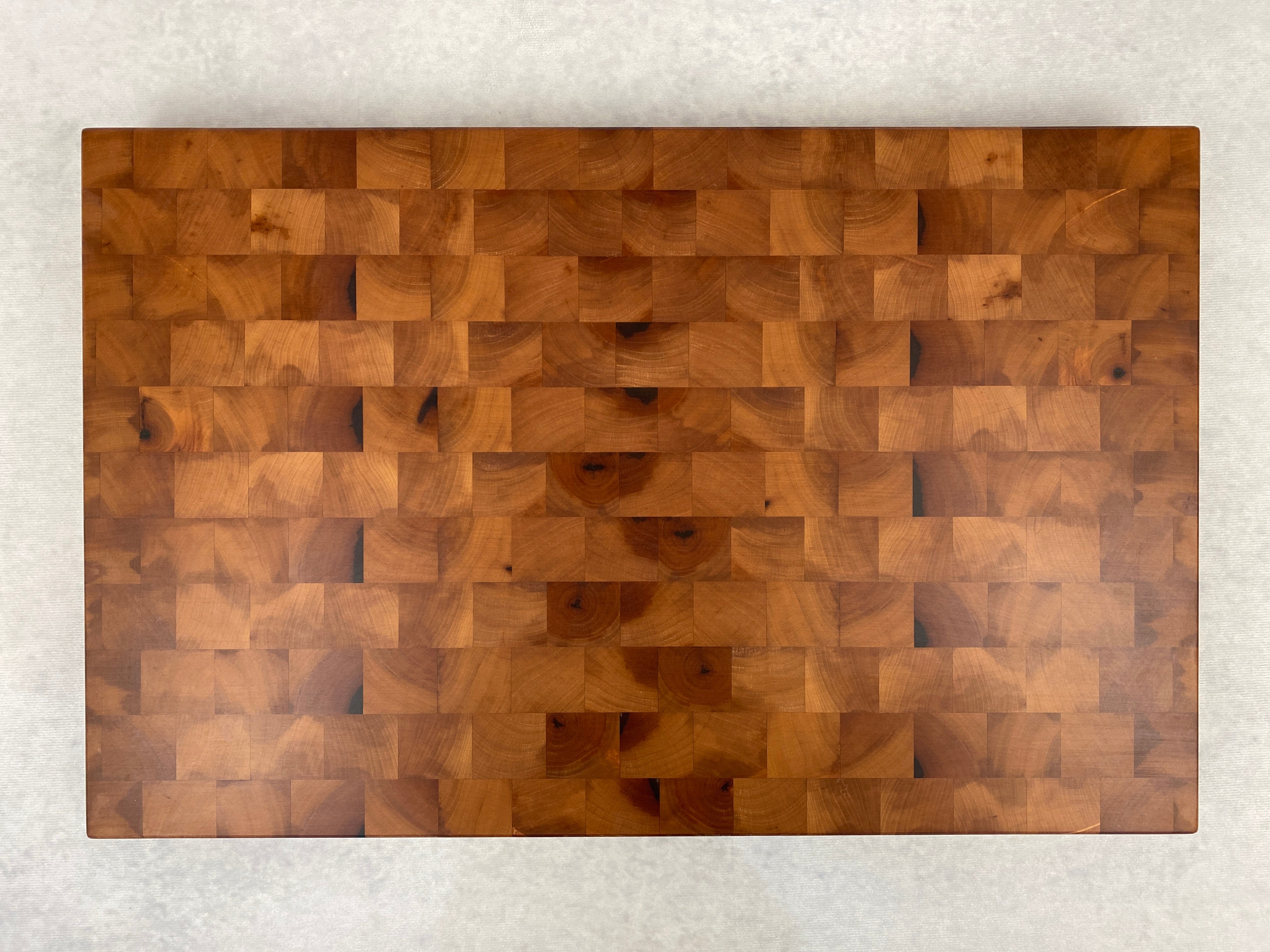 Elsbeeren Stirnholz Schneidebrett