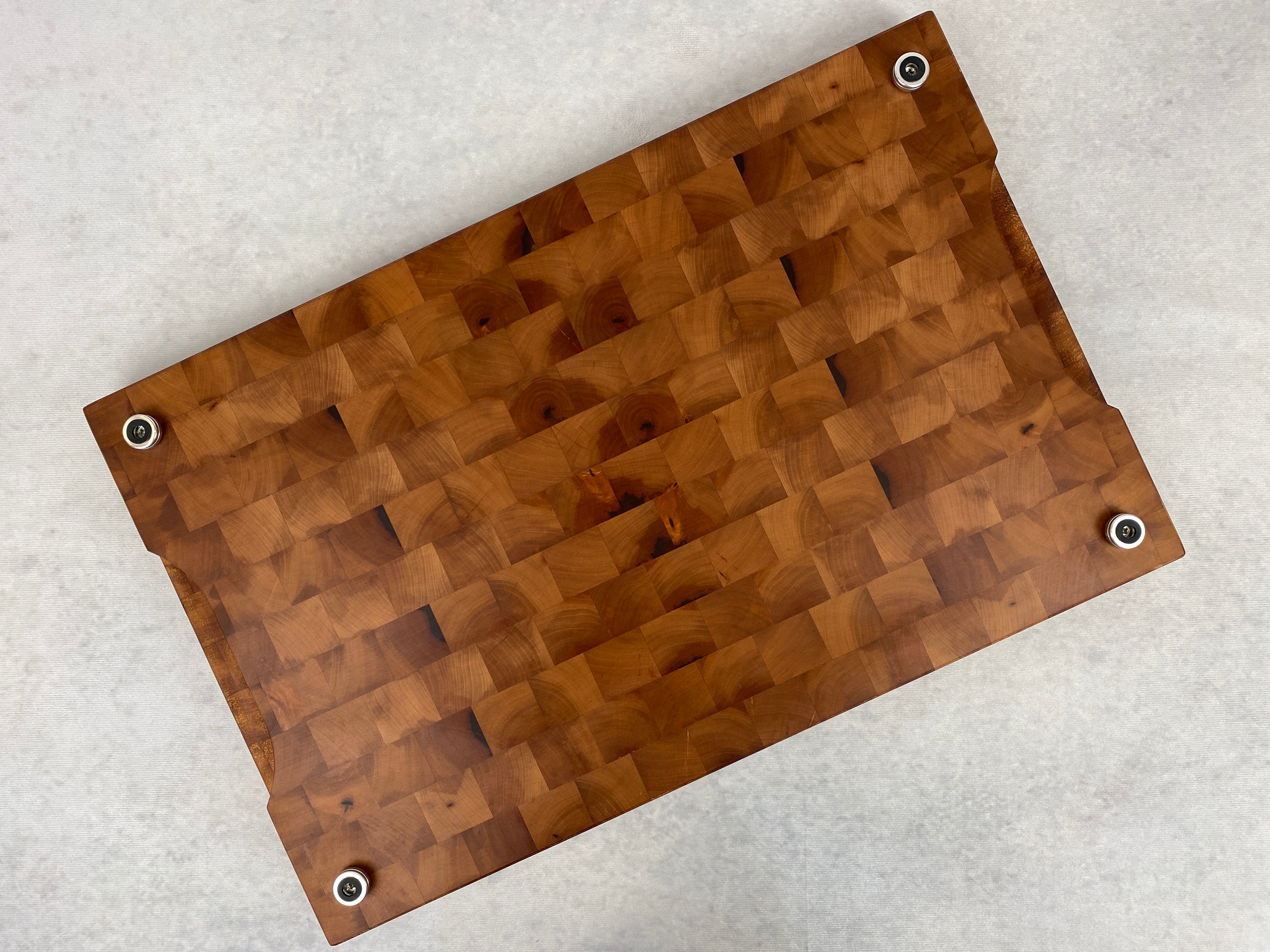 Elsbeeren Stirnholz Schneidebrett