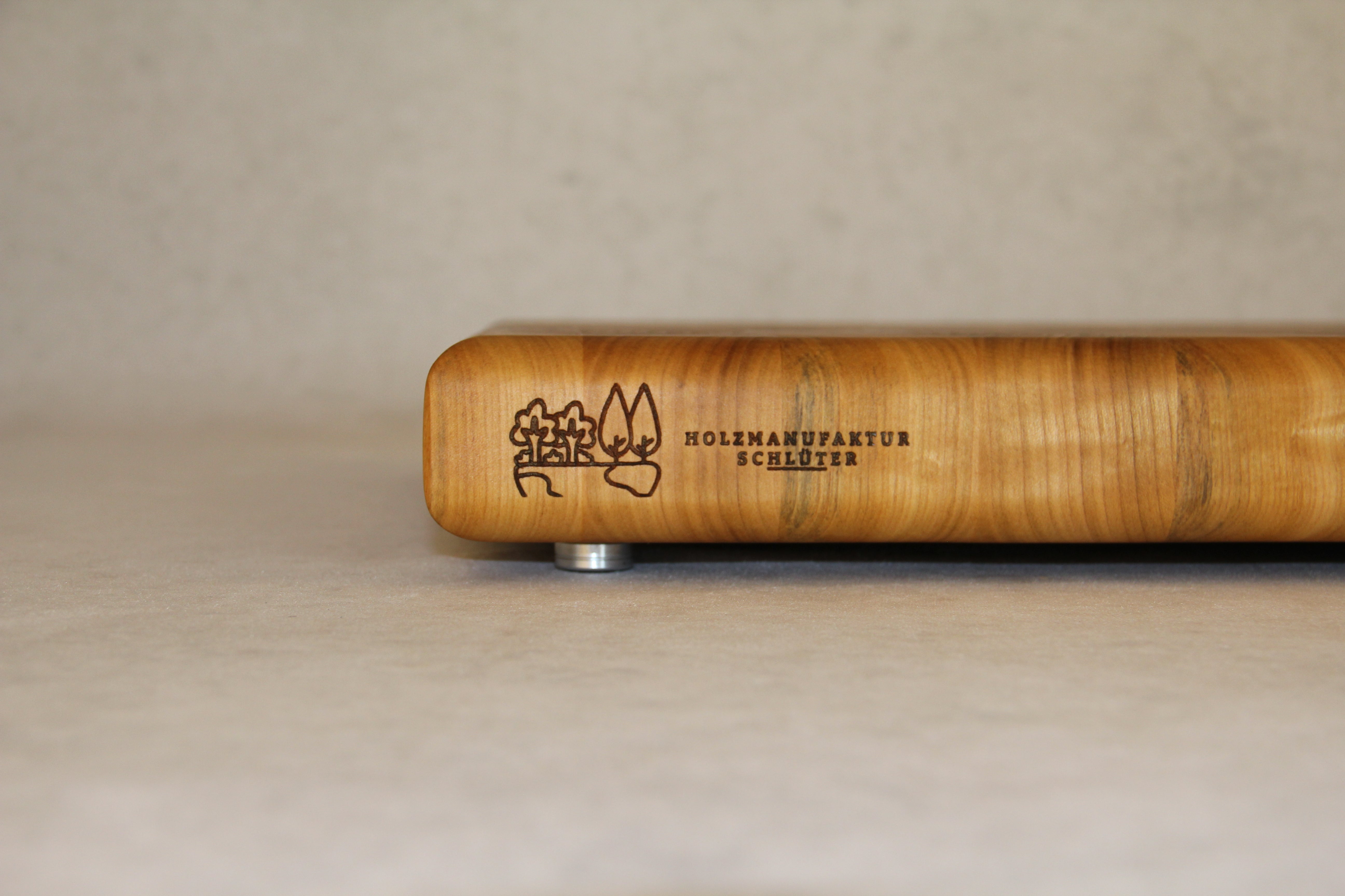 Kirsch Stirnholz Schneidebrett