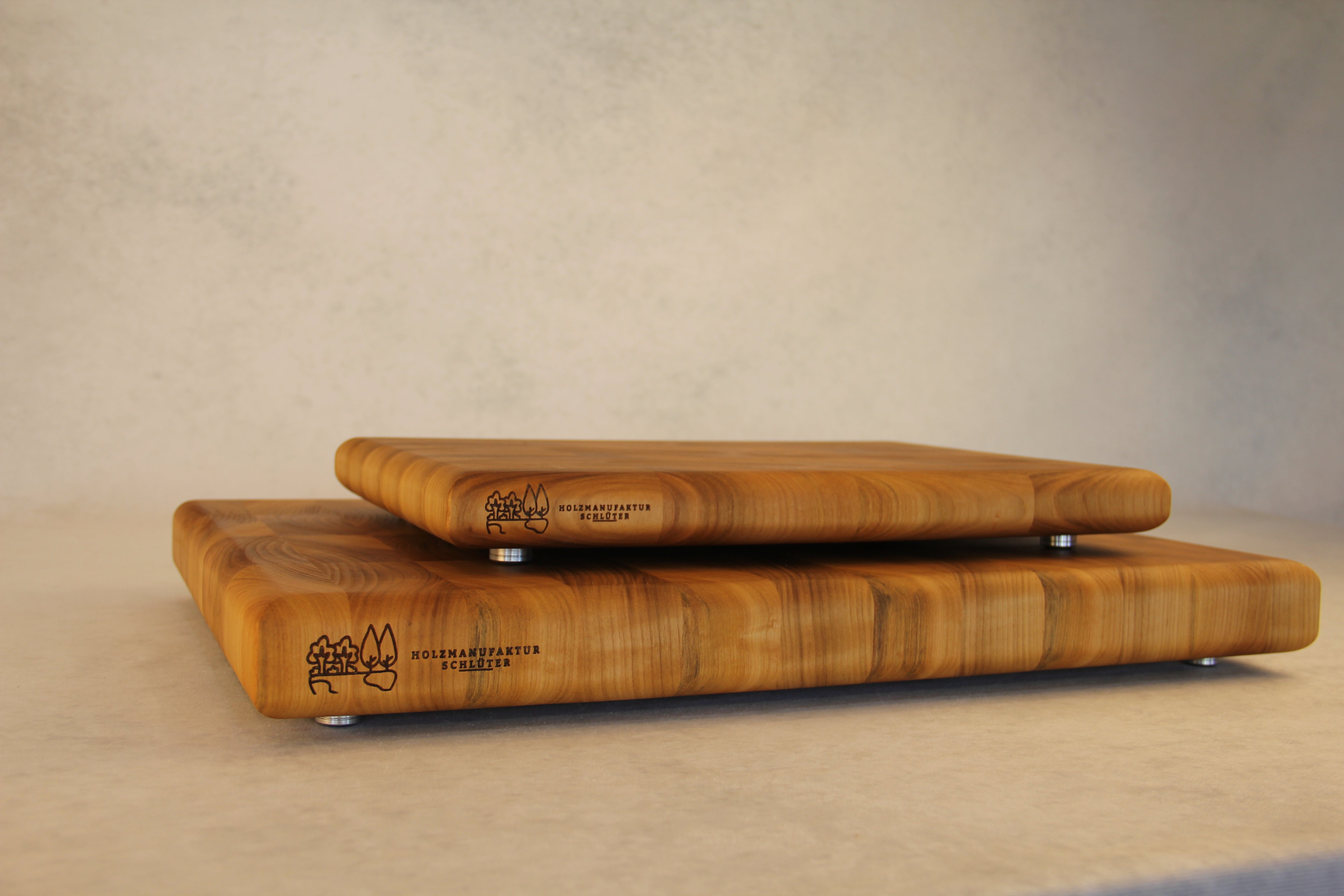 Kirsch Stirnholz Schneidebrett