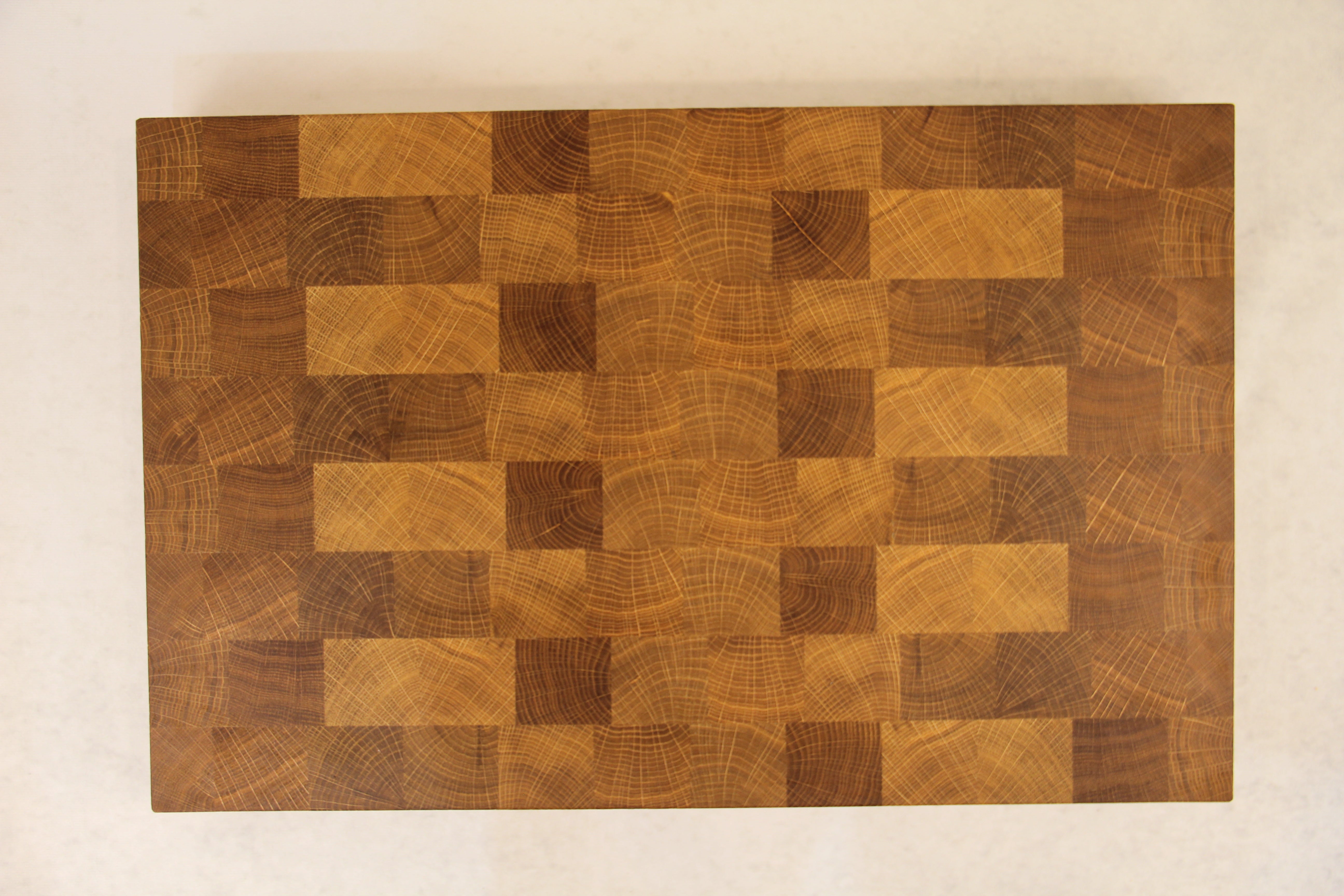 Eichen Stirnholz Schneidebrett