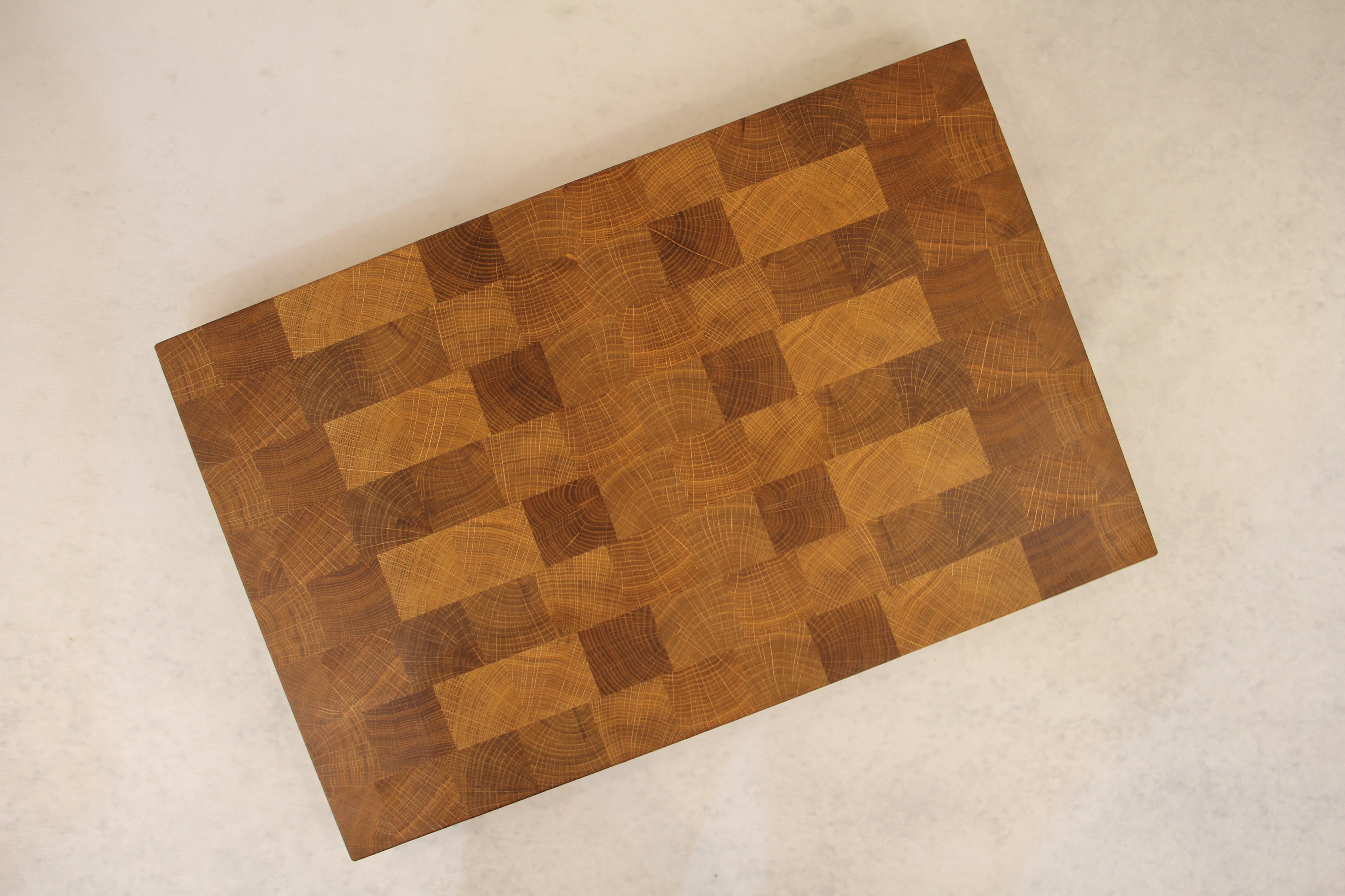 Eichen Stirnholz Schneidebrett